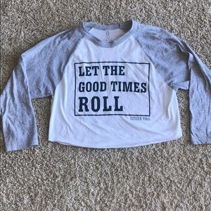 Citizen Yoga. Long sleeve. Crop.